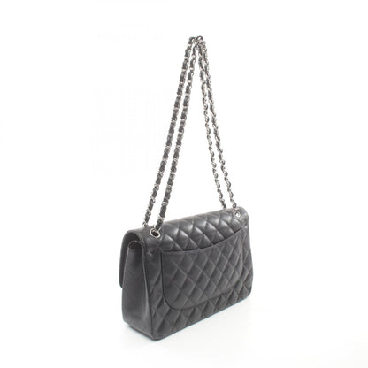 Chanel Leather Grained Calfskin Large Flap Bag