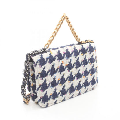 Chanel 19 Fabric Shoulder Bag Multicolor