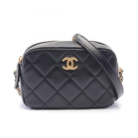 Chanel Leather Grained Calfskin Shoulder Bag