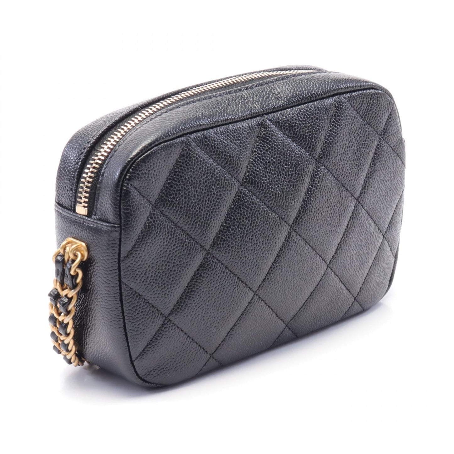 Chanel Leather Grained Calfskin Shoulder Bag