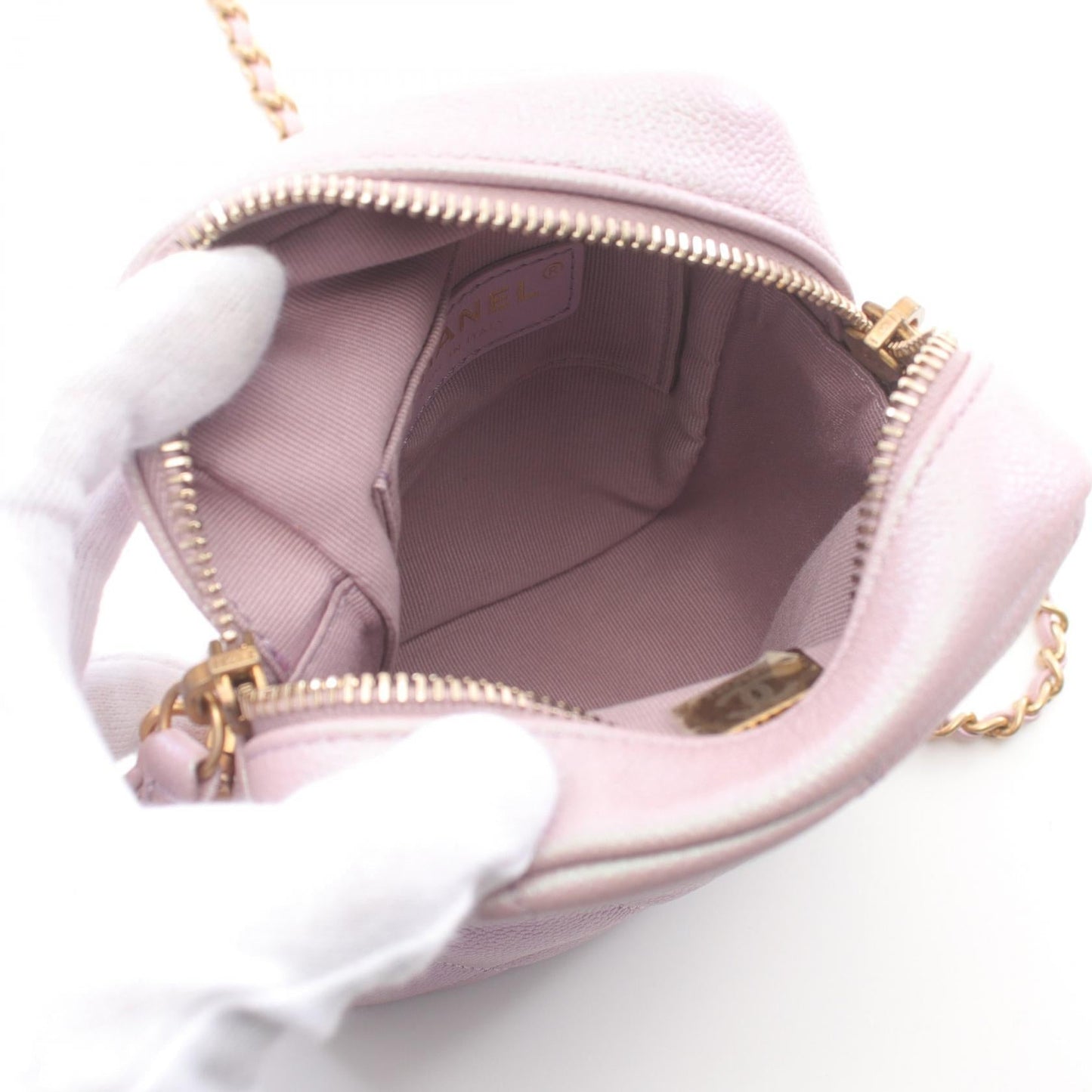 Chanel Matelasse Mini Leather Shoulder Bag