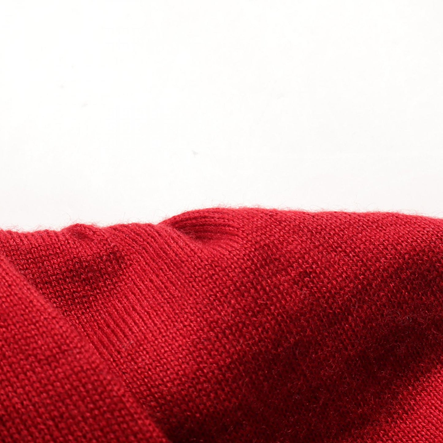 Chanel Cashmere Silk Knit Top Red