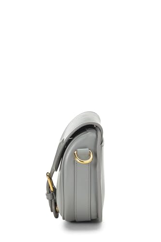 Dior, Grey Calfskin Bobby Flap Small, Grey