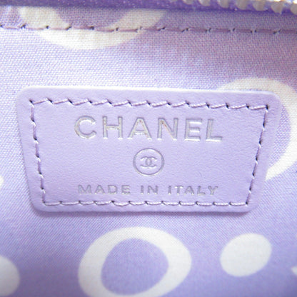 Chanel Caviar Coin Case Purple AP3830