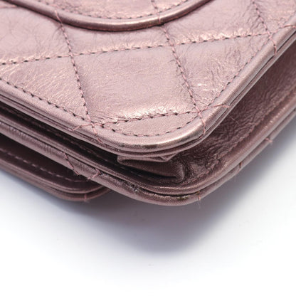 Chanel Re-Issue Matelasse Wallet on Chain  Leather Other in Great Condition