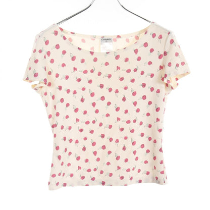 Chanel Polyamide Top Yellow/Pink Multicolor