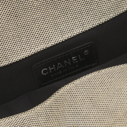 Chanel No.5 Canvas Patent Leather Tote Bag