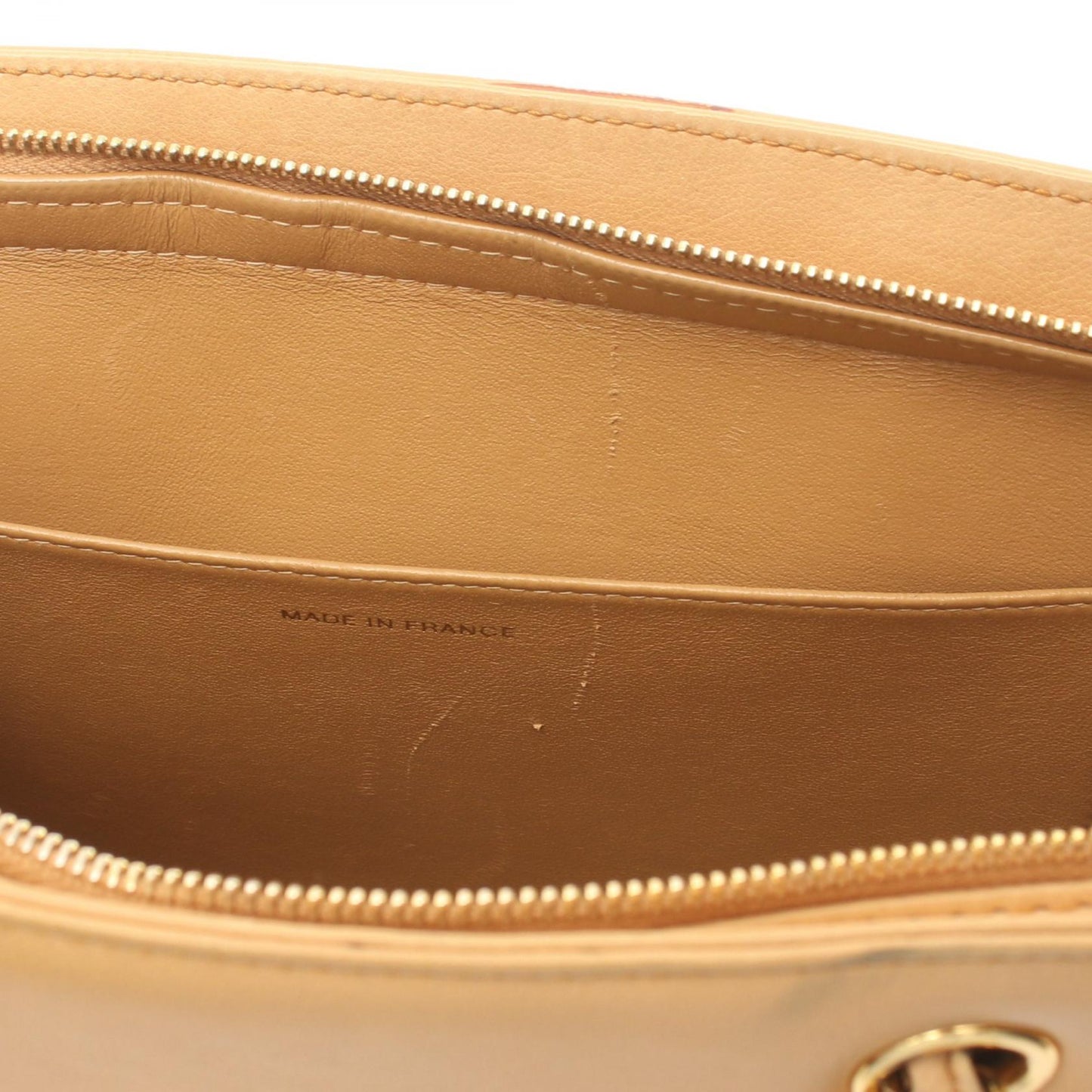 Chanel CC Frame Handbag  Leather Handbag in New Condition