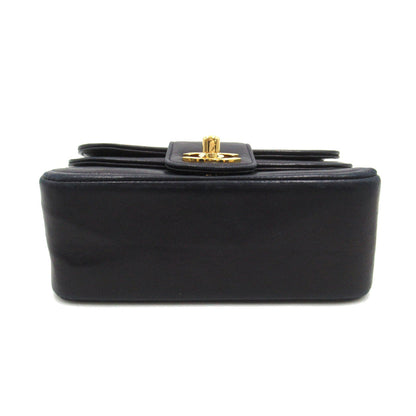 Chanel Mademoiselle Chain Shoulder Bag Leather Shoulder Bag 2417331 in New Condition