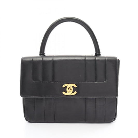 Chanel Mademoiselle Hand Bag Leather Handbag 3357090 in New Condition