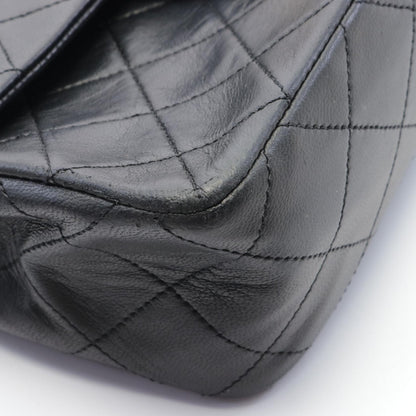 Chanel Matelasse Lambskin Shoulder Bag Black