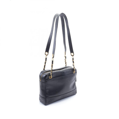 Chanel Caviar Triple CC Shoulder Bag  Leather Shoulder Bag in New Condition