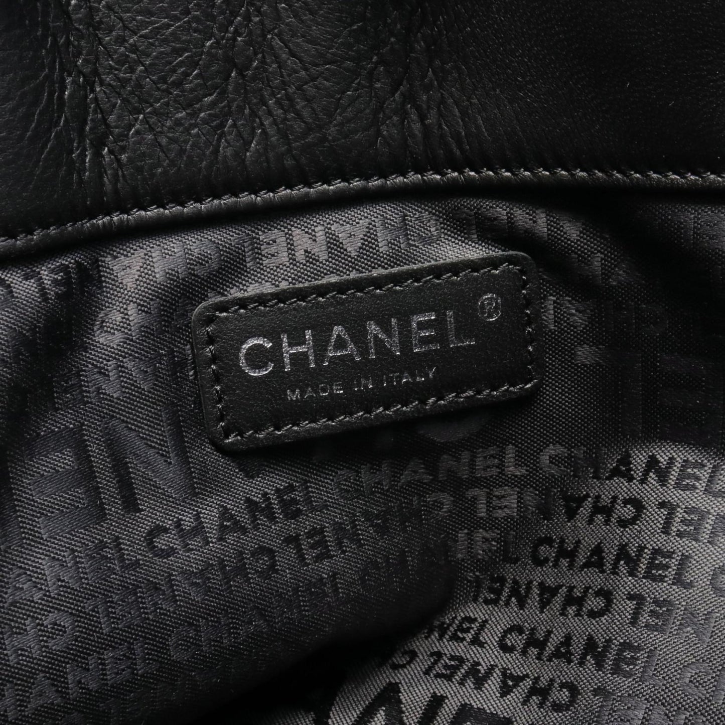 Chanel Chocolate Bar Camellia Tote Bag  Leather Tote Bag in New Condition