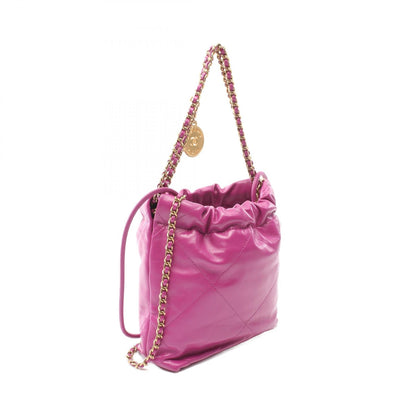 Chanel 22 Mini Leather Shoulder Bag AS3980