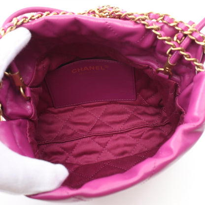 Chanel 22 Mini Leather Shoulder Bag AS3980