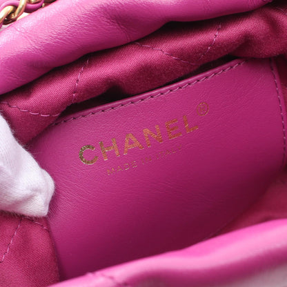 Chanel 22 Mini Leather Shoulder Bag AS3980