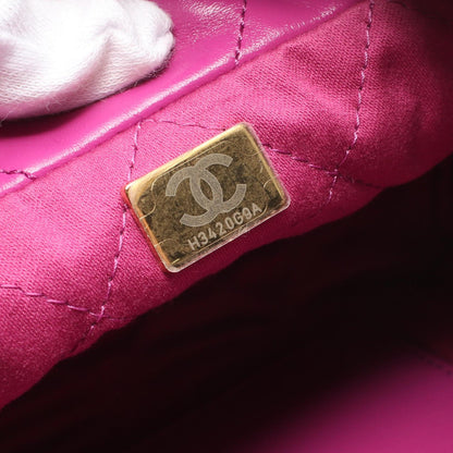 Chanel 22 Mini Leather Shoulder Bag AS3980