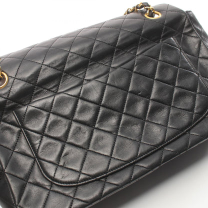 Chanel Matelasse Lambskin Shoulder Bag Black