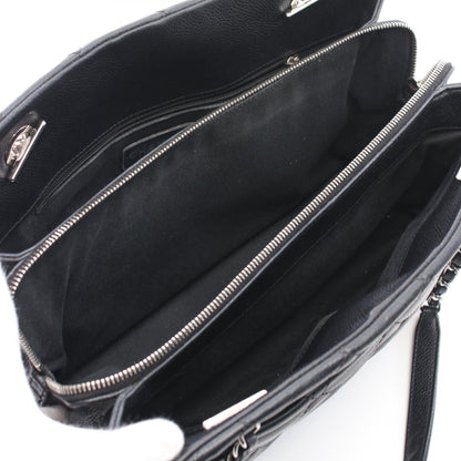Chanel Caviar Skin Matelasse Tote Bag