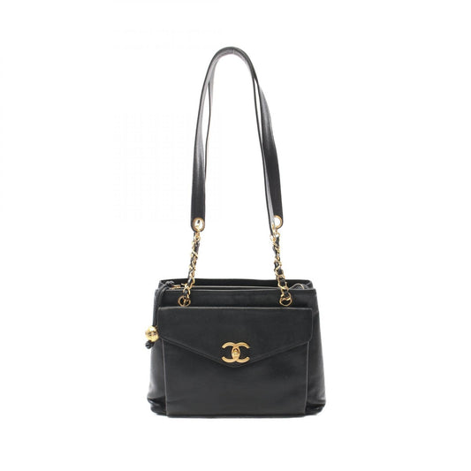 Chanel Caviar Skin Coco Mark Tote Bag