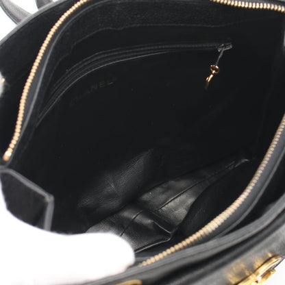 Chanel Caviar Skin Coco Mark Tote Bag