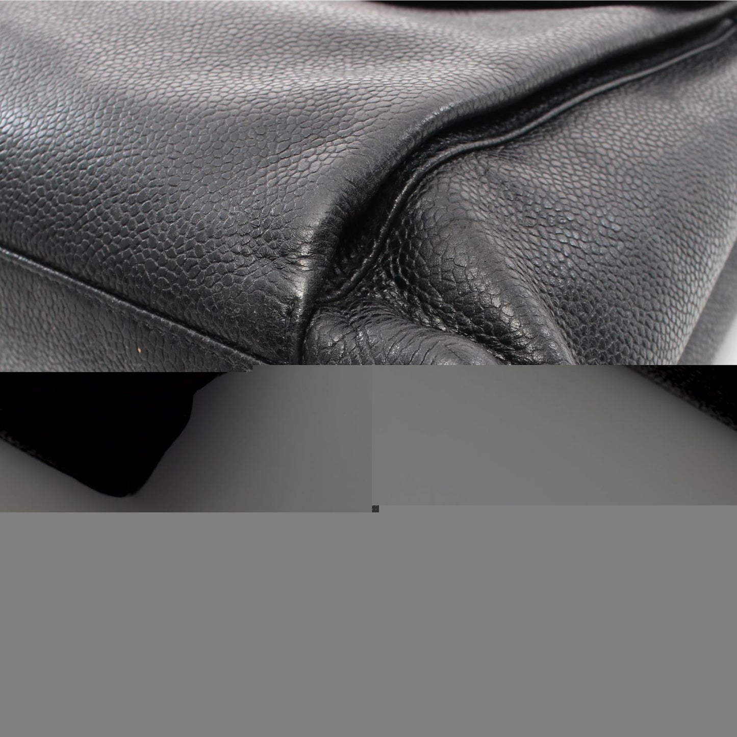 Chanel Caviar Skin Coco Mark Tote Bag