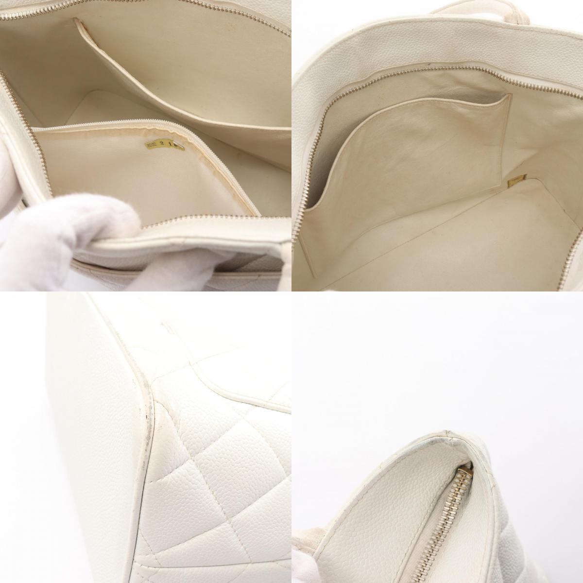 Chanel Caviar Skin Tote Bag