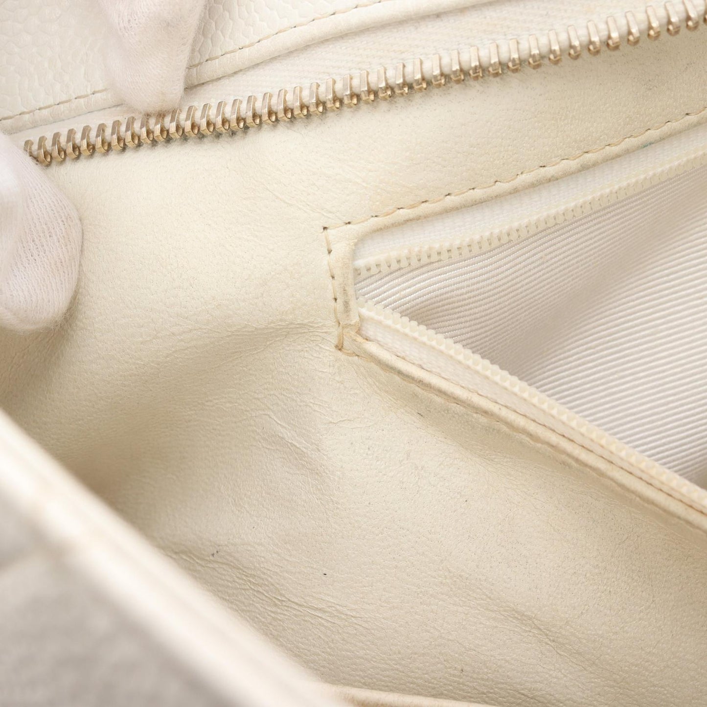 Chanel Caviar Skin Tote Bag