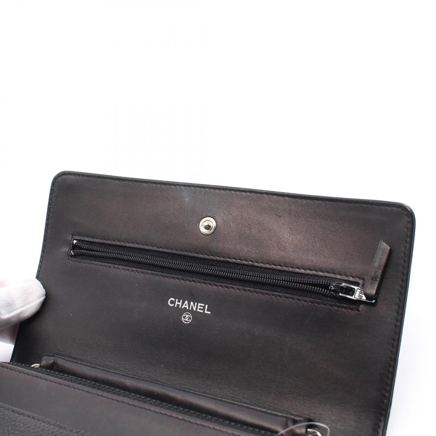Chanel Caviar Skin Coco Mark Shoulder Bag