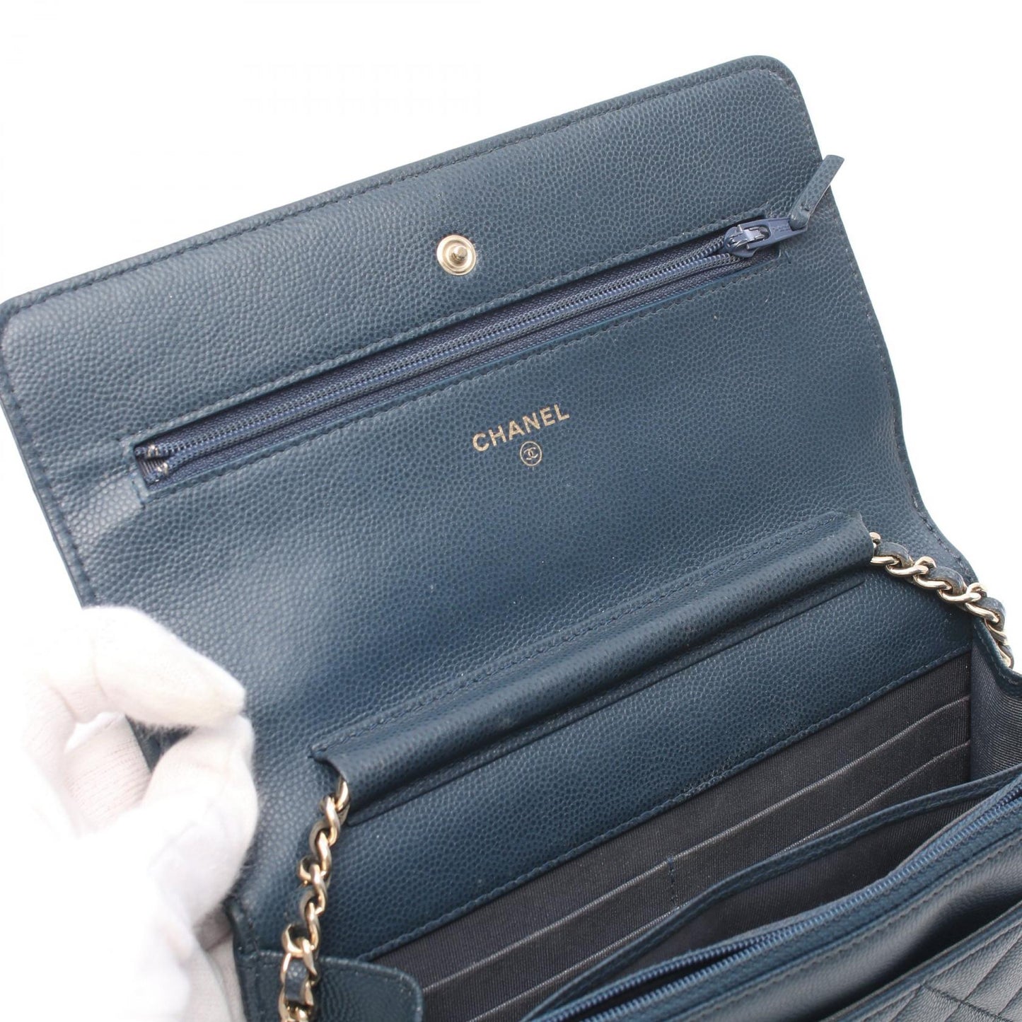 Chanel Caviar Skin Matelasse Shoulder Bag