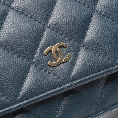 Chanel Caviar Skin Matelasse Shoulder Bag