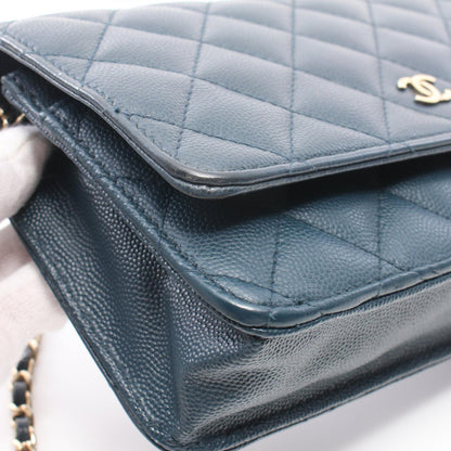 Chanel Caviar Skin Matelasse Shoulder Bag