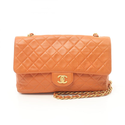 Chanel Medium Classic Single Flap Bag Leather Shoulder Bag in New Condition