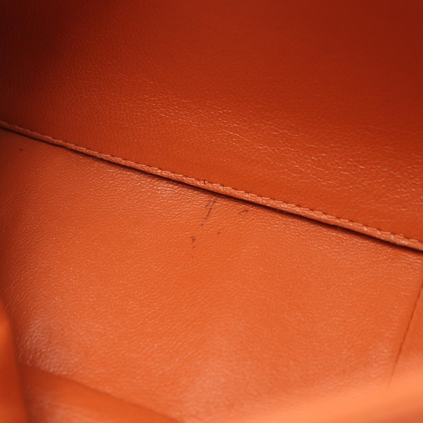 Chanel Matelasse Lambskin Shoulder Bag Orange