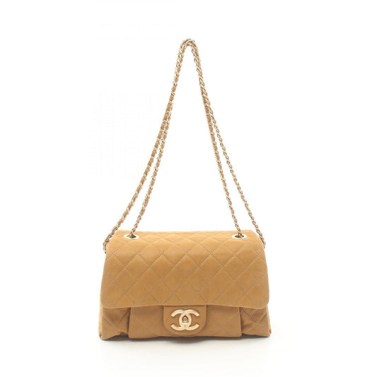 Chanel Matelasse Shoulder Bag  Leather Shoulder Bag 1113 in New Condition