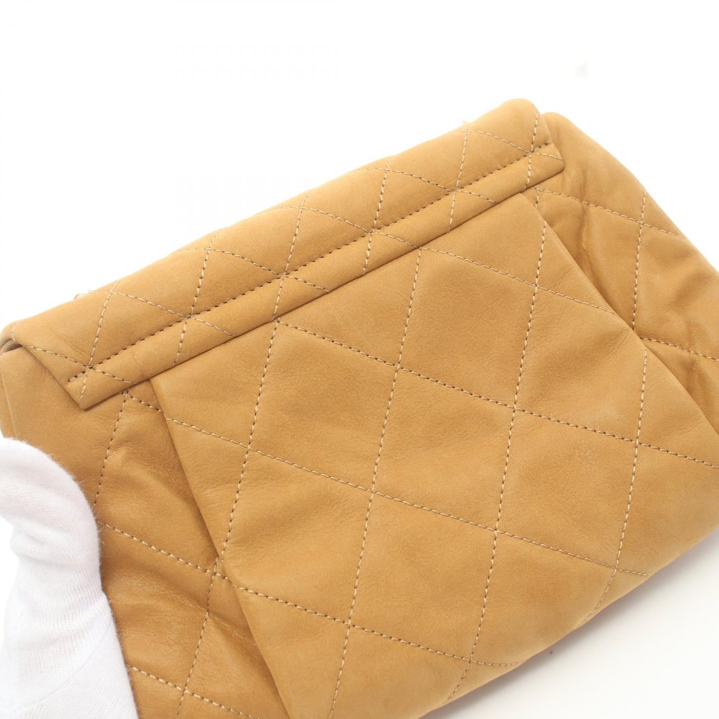 Chanel Matelasse Shoulder Bag  Leather Shoulder Bag 1113 in New Condition