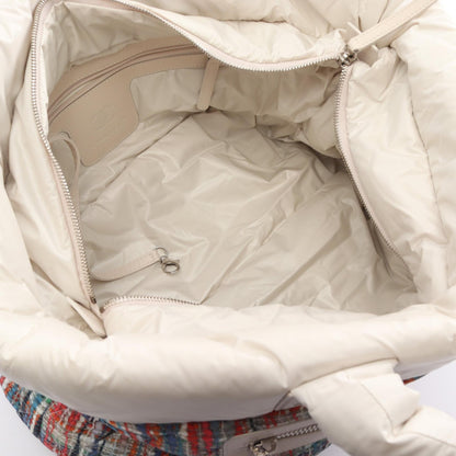 Chanel Nylon Leather Coco Cocoon MM Tote Bag