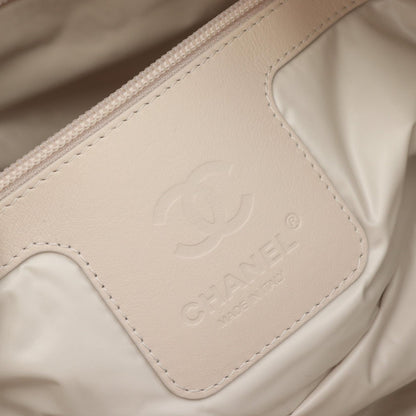 Chanel Nylon Leather Coco Cocoon MM Tote Bag