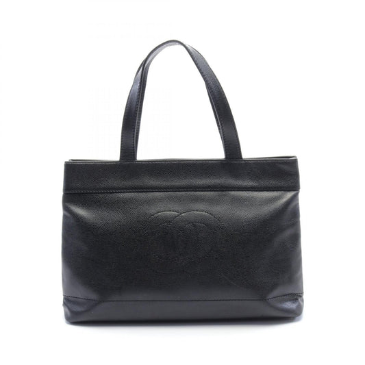 Chanel Caviar Skin Coco Mark Tote Bag
