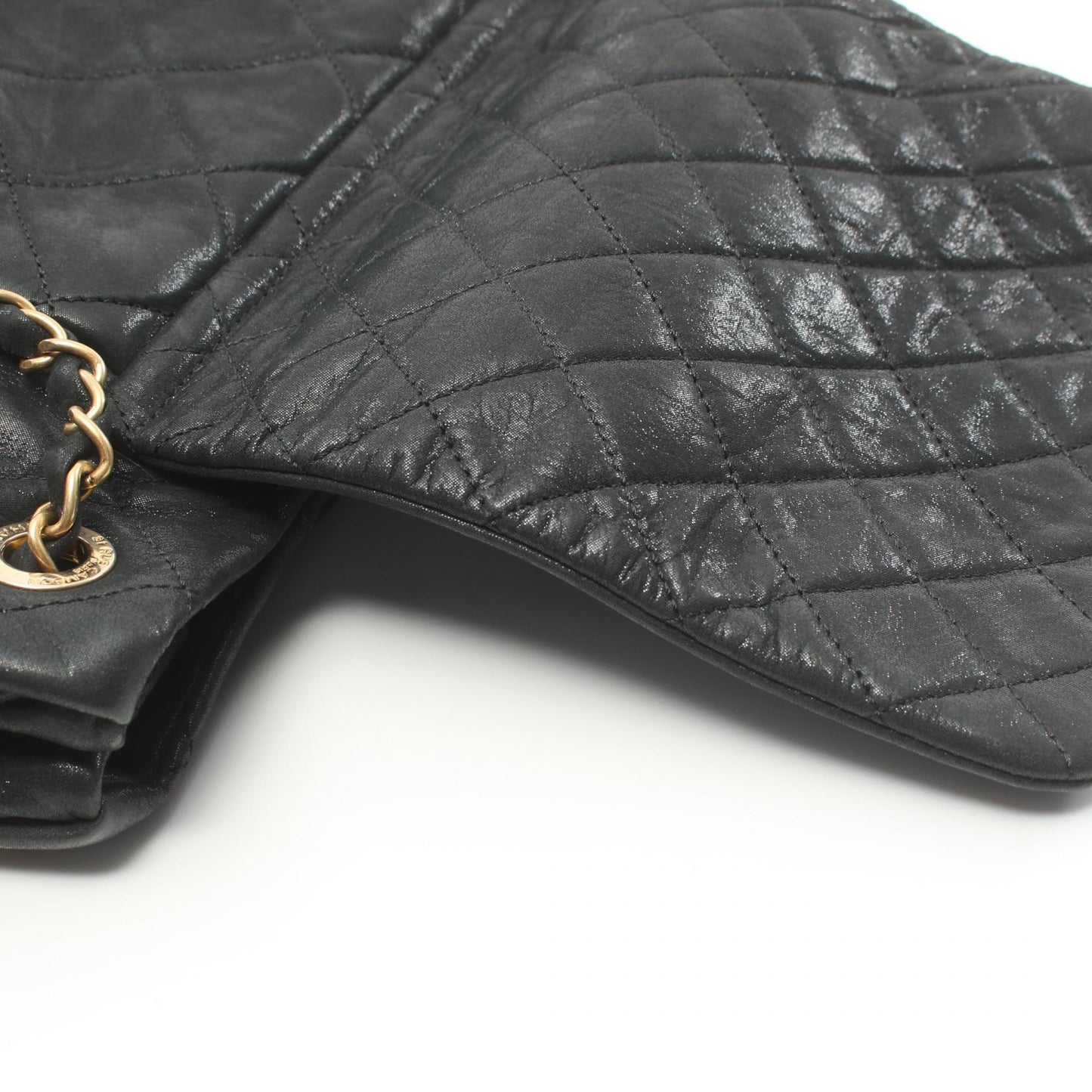 Chanel CC Chic Quilted Flap Bag  Canvas Shoulder Bag in New Condition