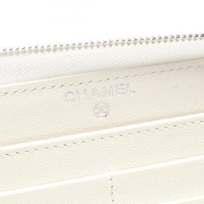 Chanel Matelasse Coco Mark Leather Wallet