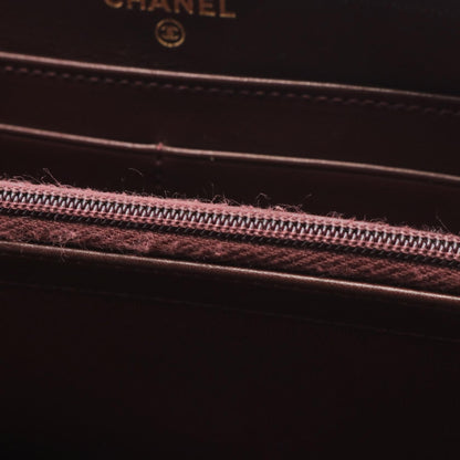 Chanel Classic Long Zip Wallet Black AP0242