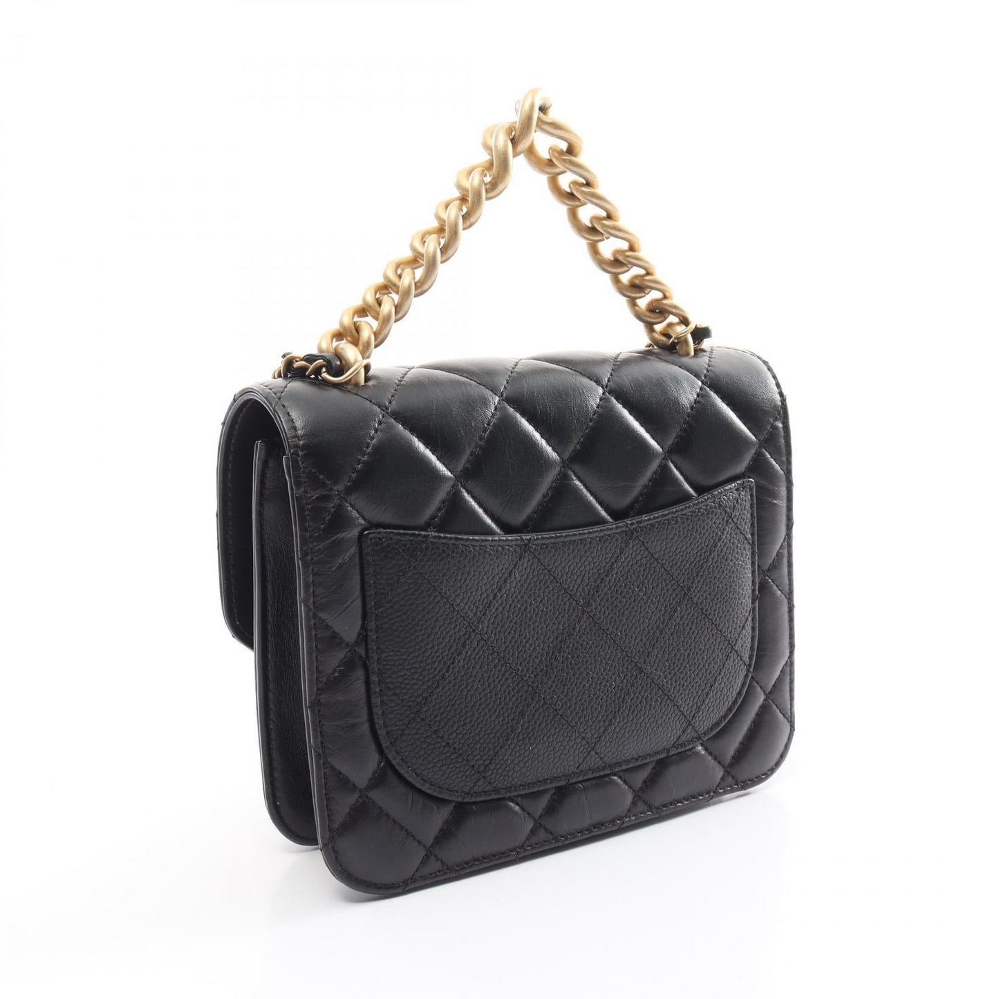 Chanel Matelasse Leather Shoulder Bag Black