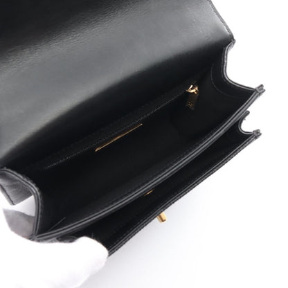 Chanel Matelasse Leather Shoulder Bag Black