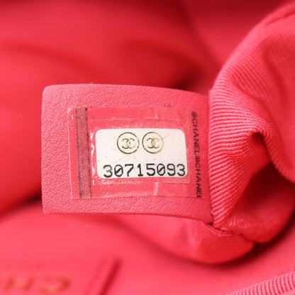 Chanel Matelasse Leather Shoulder Bag Pink