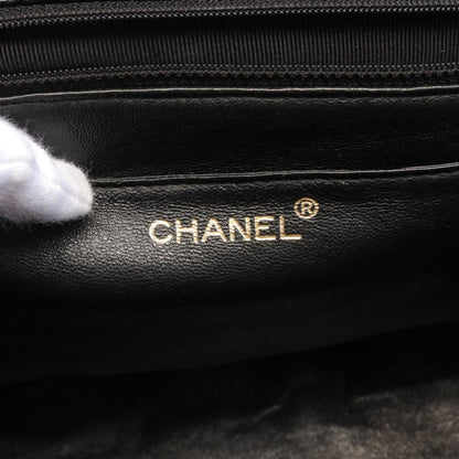 Chanel Caviar Skin Matelasse Handbag Black