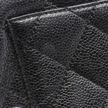 Chanel Caviar Skin Matelasse Handbag Black