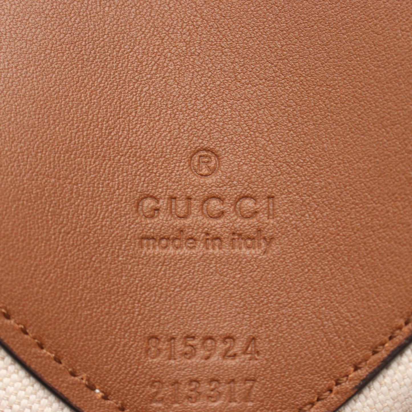 Gucci B Medium GG Canvas Shoulder Bag