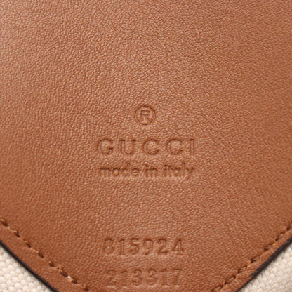 Gucci B Medium GG Canvas Shoulder Bag