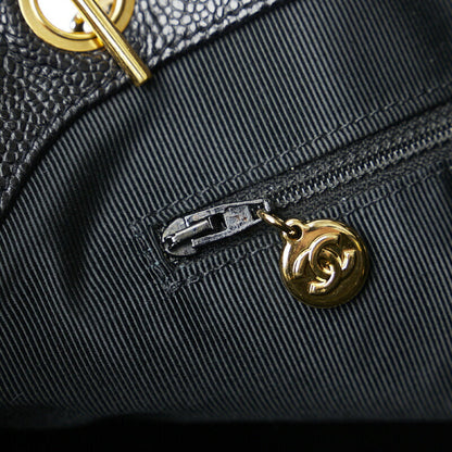 Chanel Caviar Chain Tote Bag